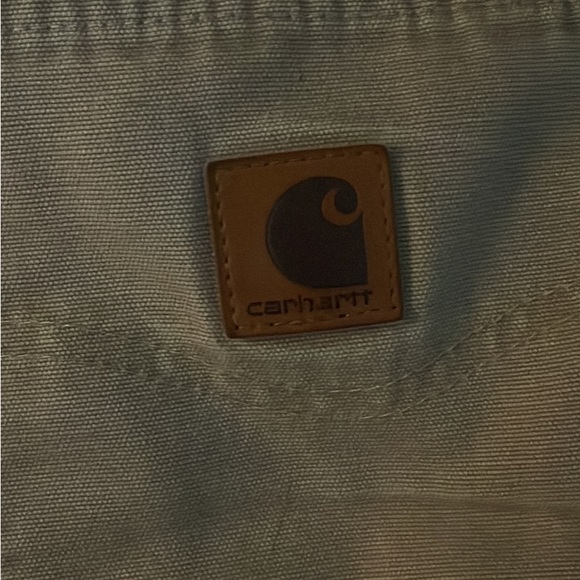 khaki carhartt carpenter pants - Picture 3 of 6